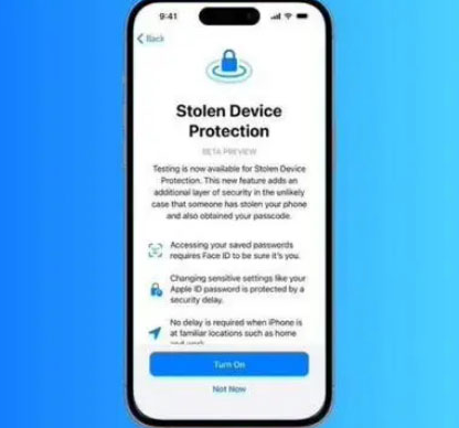 衢江苹果授权维修店分享被盗设备保护功能开启方法 