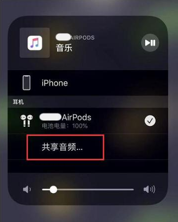 衢江苹果14音频维修点分享iPhone14音频共享设置方法 